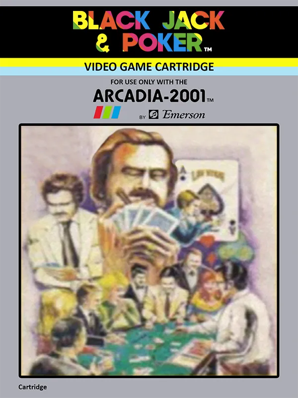 Black Jack & Poker box art