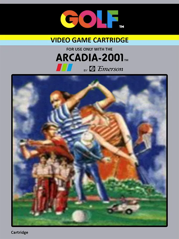 Golf box art