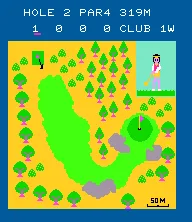 Backdrop artwork for Super Golf