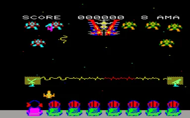 Backdrop artwork for Astro Wars - Invaders from Space