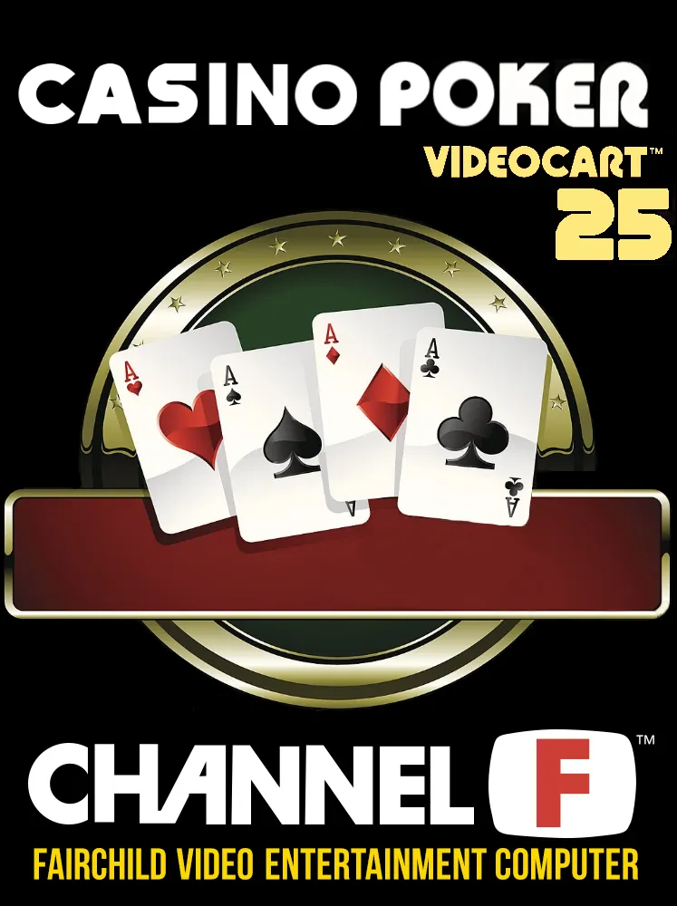 Videocart-25: Casino Poker box art