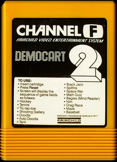 Demonstration Cartridge 2 cart