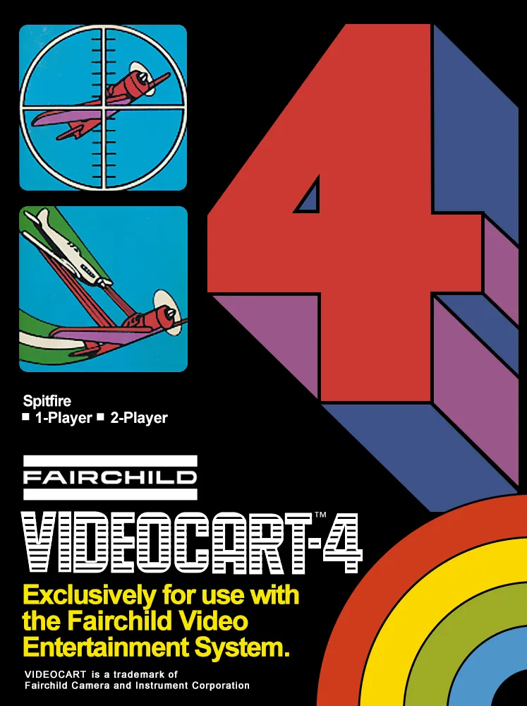 Videocart-4: Spitfire box art