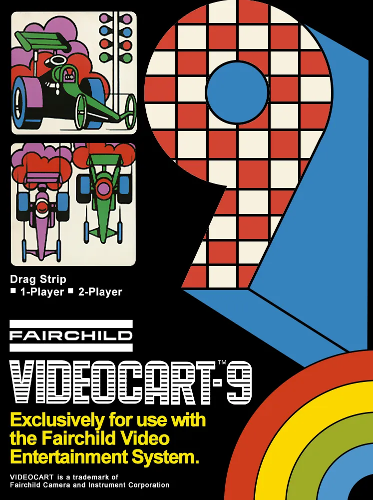 Videocart-9: Drag Strip box art