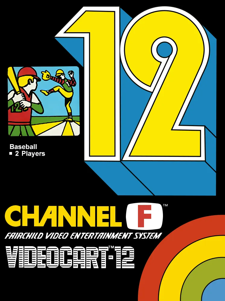Videocart-12: Baseball box art