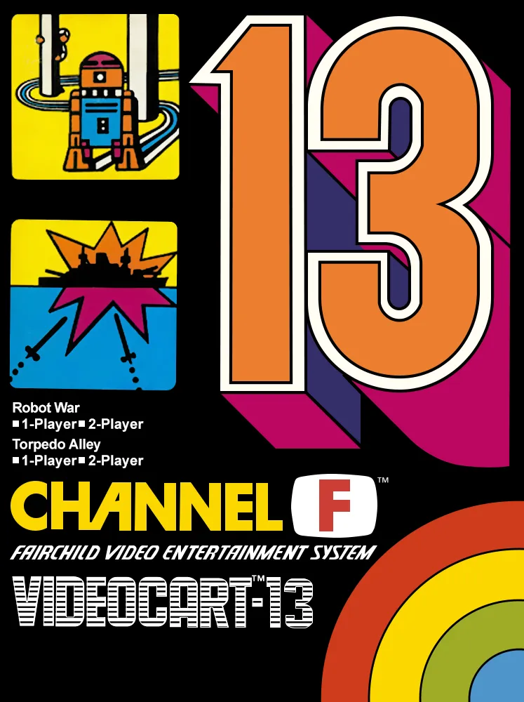Videocart-13: Robot War, Torpedo Alley box art
