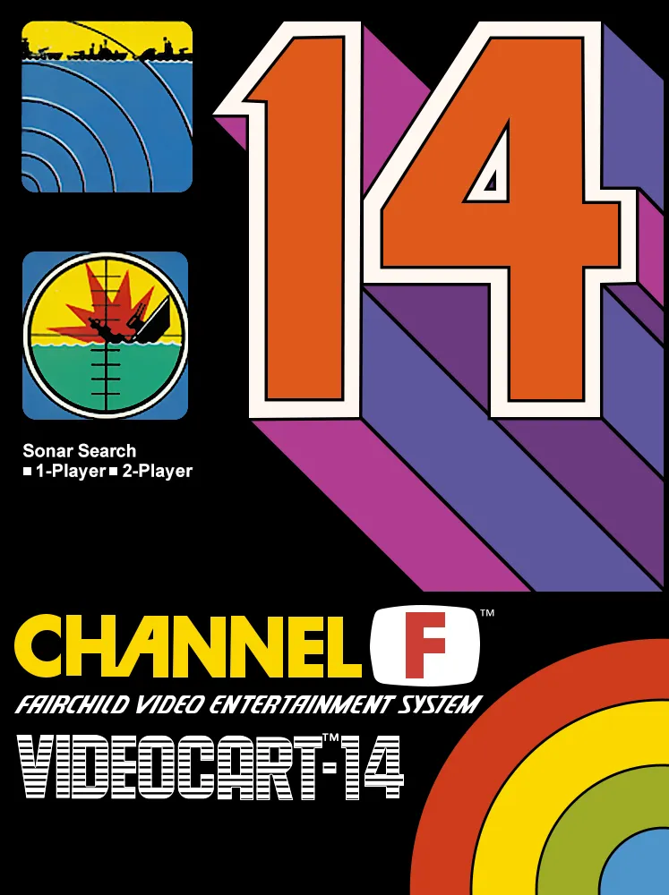 Videocart-14: Sonar Search box art