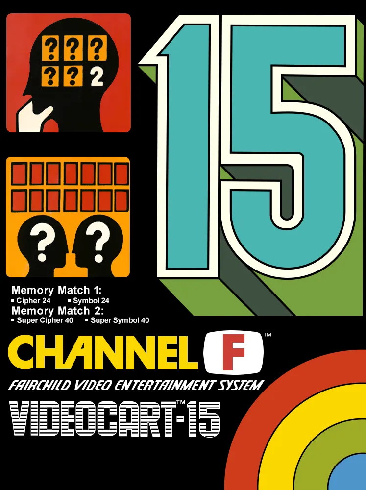 Videocart-15: Memory Match box art