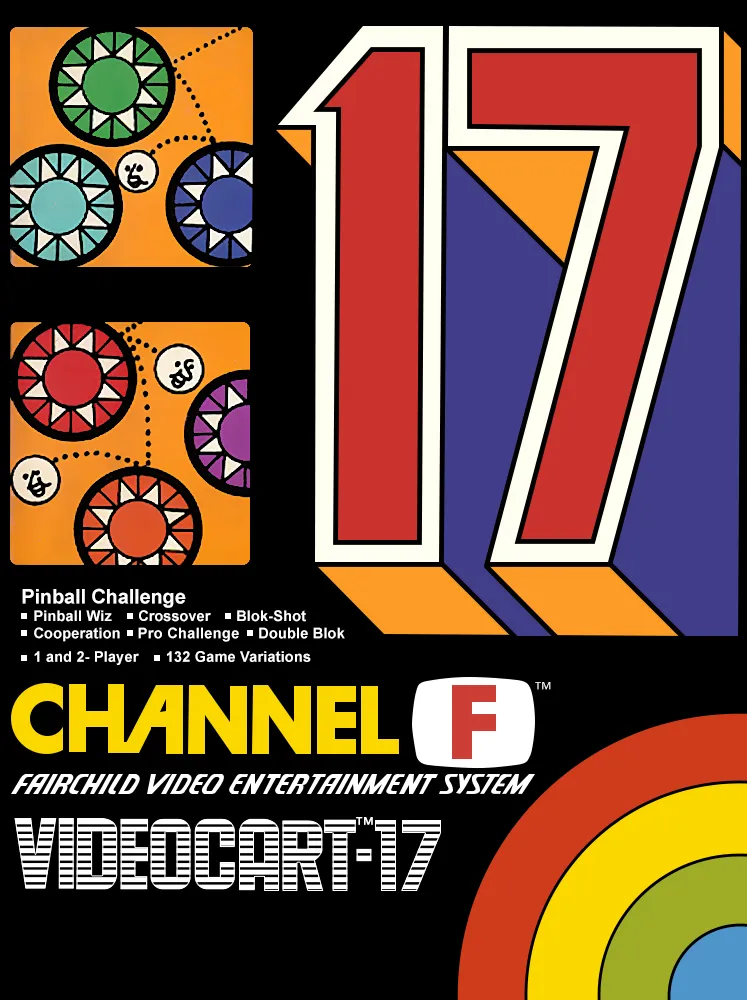 Videocart-17: Pinball Challenge box art