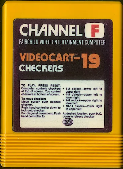 Videocart-19: Checkers cart