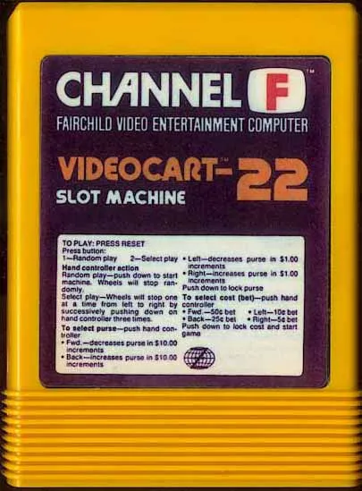 Videocart-22: Slot Machine cart