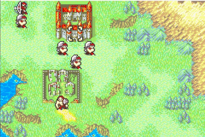 Fire Emblem: The Binding Blade screenshot