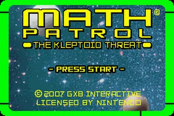 Math Patrol: The Kleptoid Threat screenshot