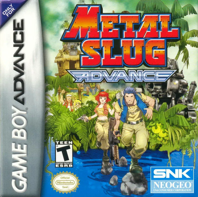 Metal Slug Advance box art