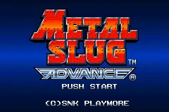 Metal Slug Advance screenshot
