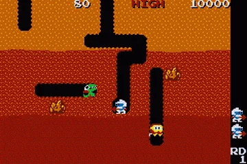 Backdrop artwork for Namco Museum