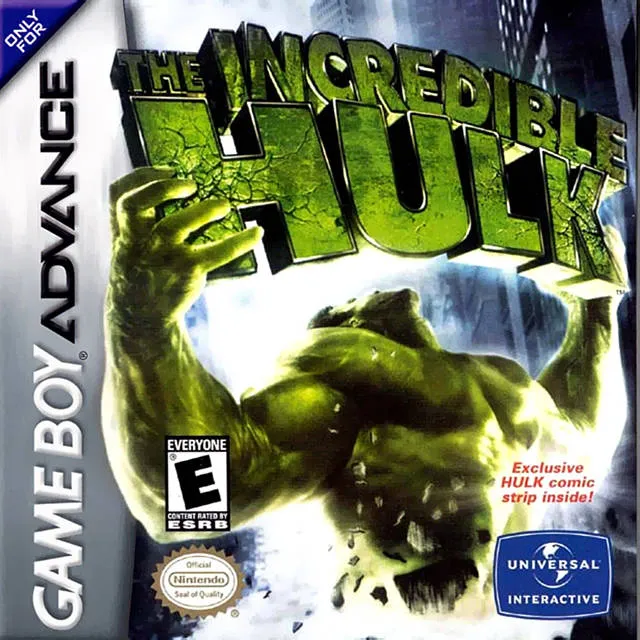 The Incredible Hulk box art