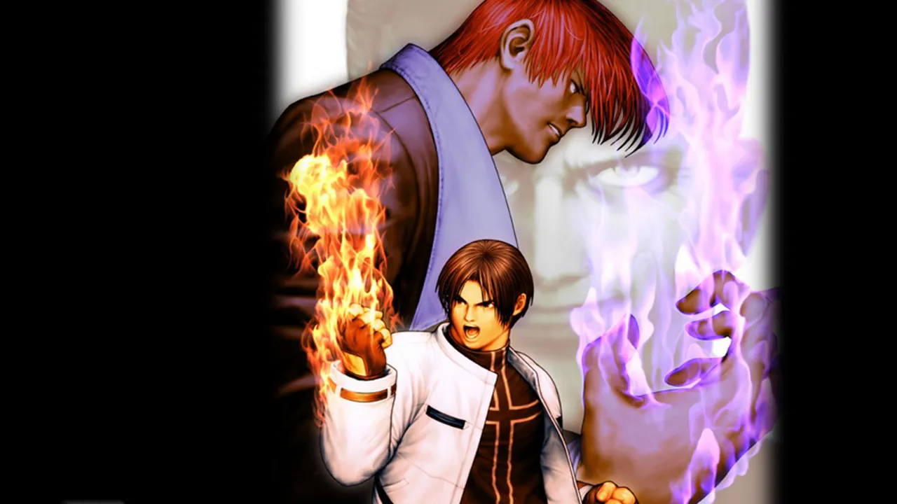 Backdrop artwork for The King of Fighters EX: Neo Blood