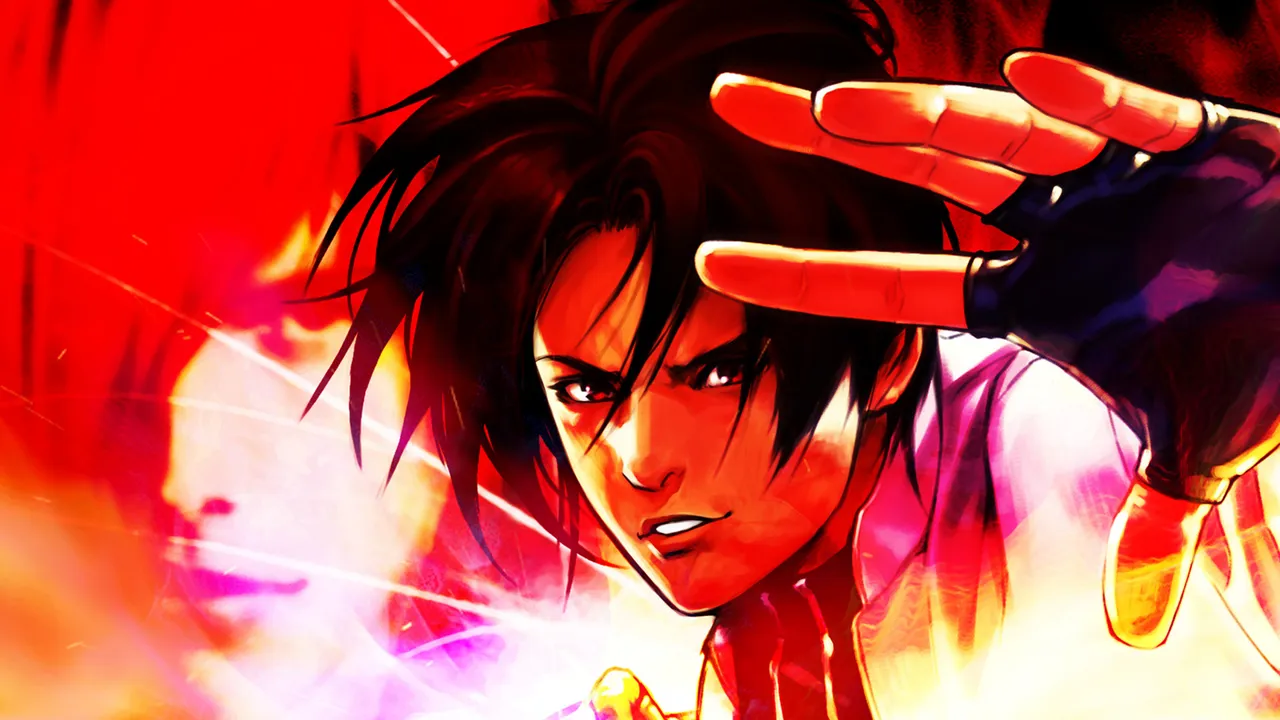 Backdrop artwork for The King of Fighters EX 2: Howling Blood
