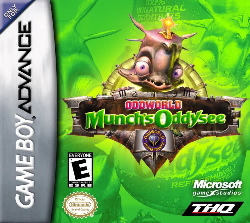 Oddworld: Munch's Oddysee box art