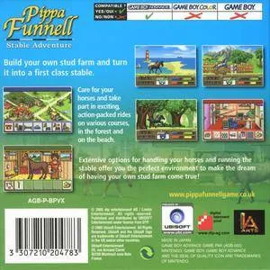 Pippa Funnell: Stable Adventures box back