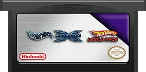 2 Games in 1: Hot Wheels: Velocity X + Hot Wheels: World Race cart