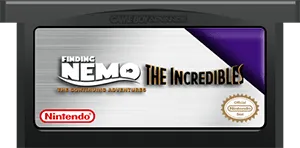 2 Games in 1: Finding Nemo: The Continuing Adventures + The Incredibles cart