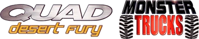 2 Games in 1: Quad Desert Fury + Monster Trucks logo
