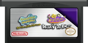 2 Games in 1: SpongeBob SquarePants: Battle for Bikini Bottom + The Fairly OddParents!: Breakin' da Rules cart