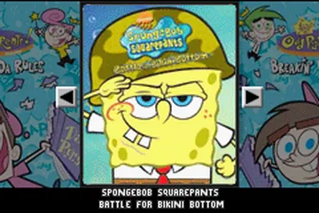 2 Games in 1: SpongeBob SquarePants: Battle for Bikini Bottom + The Fairly OddParents!: Breakin' da Rules screenshot