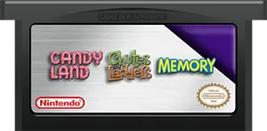 3 Game Pack!: Candy Land + Chutes and Ladders + Original Memory Game cart