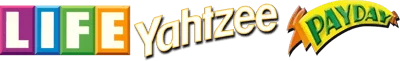 3 Game Pack!: The Game of Life + Payday + Yahtzee logo