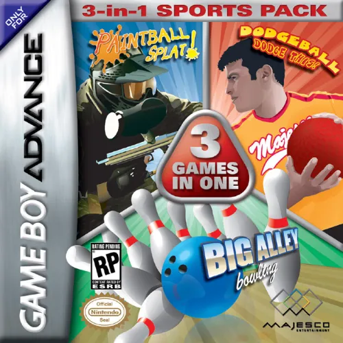 Majesco's Sports Pack box art