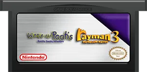 Winnie the Pooh's Rumbly Tumbly Adventure & Rayman 3 cart