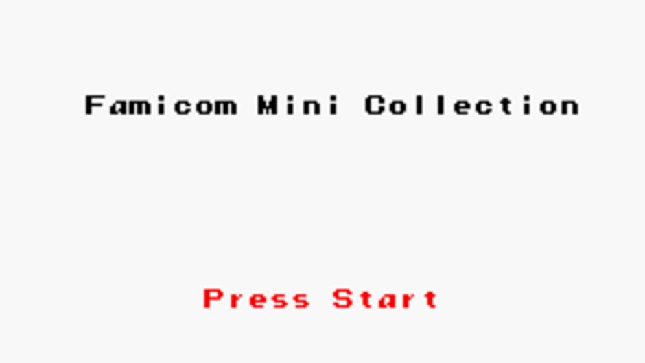 Famicom Mini Collection screenshot