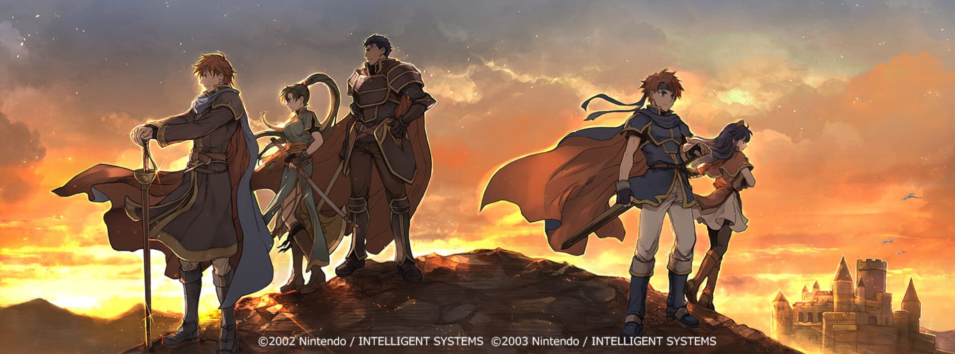Backdrop artwork for Fire Emblem - Fuuin no Tsurugi