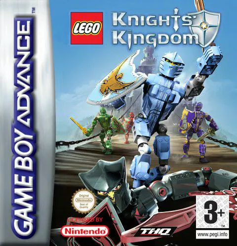 2 Games in 1: Bionicle + Knights' Kingdom cover art for Nintendo Game Boy Advance