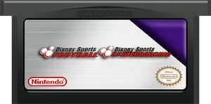 2 Disney Games: Disney Sports: Football + Disney Sports: Skateboarding cart