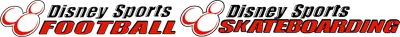 2 Disney Games: Disney Sports: Football + Disney Sports: Skateboarding logo