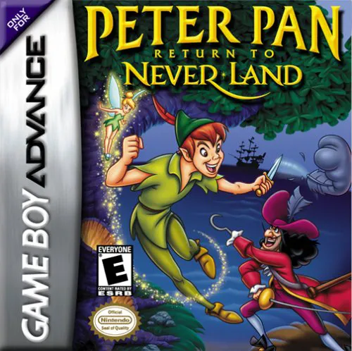 2 Disney Games: Lilo & Stitch 2 & Peter Pan: Return to Neverland cover art for Nintendo Game Boy Advance