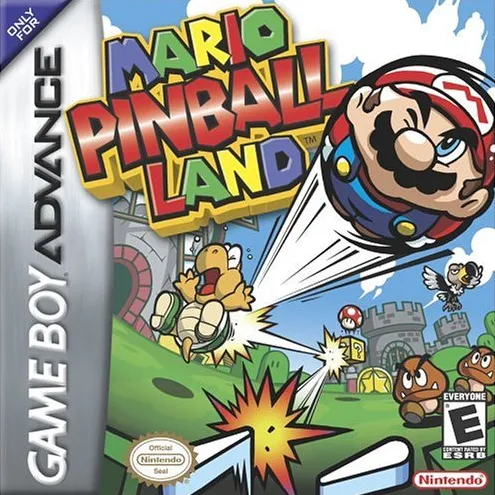 Mario Pinball Land box art