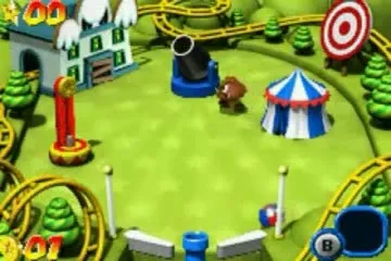 Backdrop artwork for Mario Pinball Land