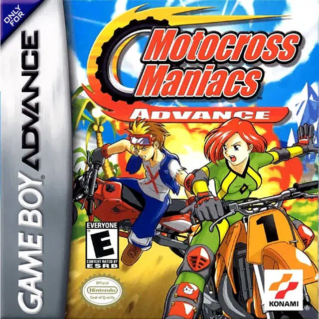 Motocross Maniacs Advance box art