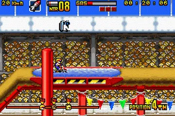 Motocross Maniacs Advance screenshot