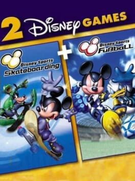 2 Disney Games: Disney Sports: Football + Disney Sports: Skateboarding cover