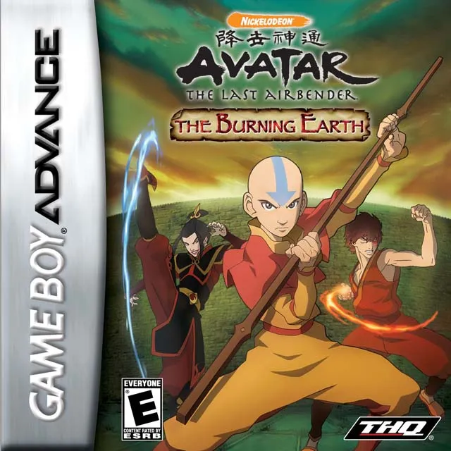 Avatar: The Last Airbender: The Burning Earth box art