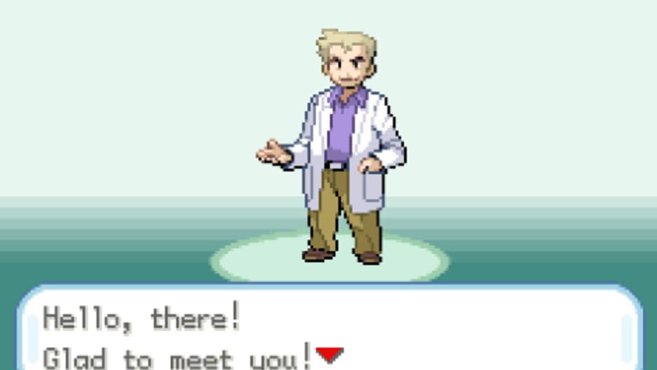 Backdrop artwork for Pokemon - LeafGreen Version