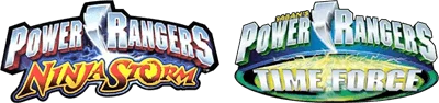 2 Games in 1: Power Rangers: Ninja Storm + Power Rangers: Time Force logo
