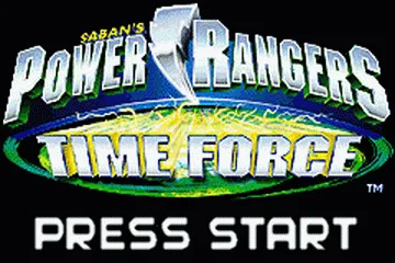 2 Games in 1: Power Rangers: Ninja Storm + Power Rangers: Time Force screenshot