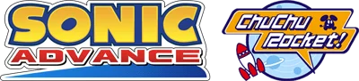 2 Games in 1: Sonic Advance + ChuChu Rocket! logo